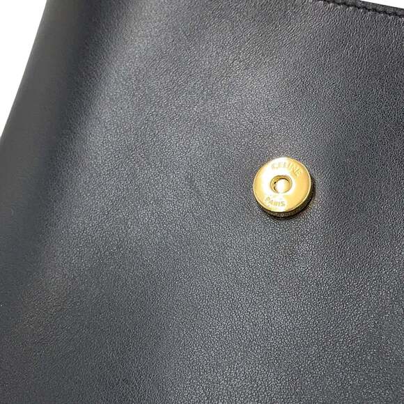 Celine Triomphe Small Bucket Louise Handbag 119173FX9.04LU CELINE 2-way Black - Picture 8 of 16